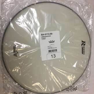 ROGERS Rogers - RBH13A - Logo Drum Head 13" Coated White