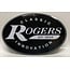 Rogers - RA-RMLS - Logo Metal Sign  12" x 8" Oval logo