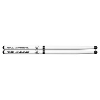 Ahead Ahead Drumsticks - M1CX - White Marching SDC