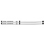 Ahead Drumsticks - M1CX - White Marching SDC