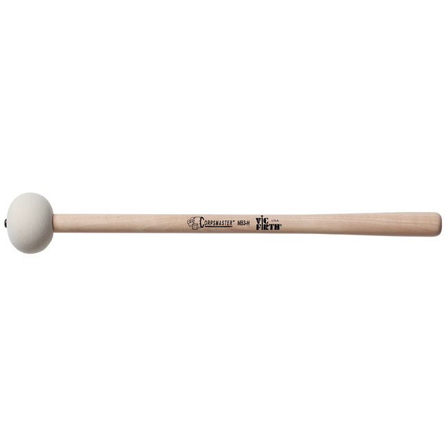 Vic Firth - MB3H - Corpsmaster Bass mallet -- large head -- hard