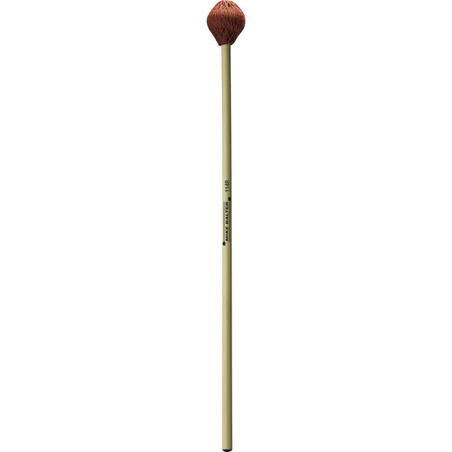 Mike Balter 114R Red Polyester Rattan Medium Marimba Mallets - B114R (Discontinued)