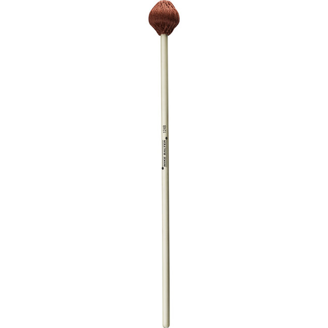 Mike Balter 124B Red Polyester Birch Medium Vibes Mallets - B124B (Discontinued)