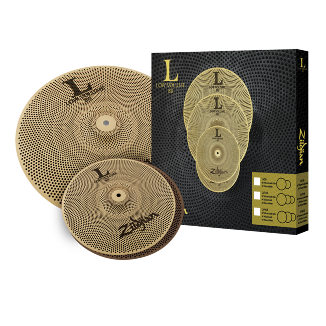 Zildjian - LV38 - Low Volume L80 13/18 Cymbal Pack
