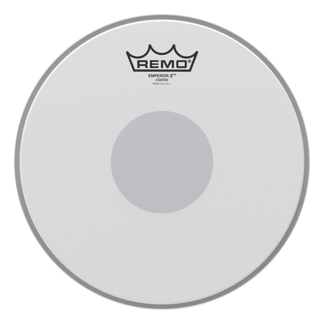 Remo - BX-0110-10- - **Special Order**, Batter, Emperor X, Coated, Black Dot Bottom, 10" Diameter