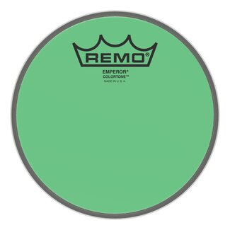 Remo Remo - BE-0306-CT-GN - **Special Order**, Batter, Emperor, Colortone, 6" Diameter, Green