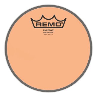 Remo Remo - BE-0306-CT-OG - **Special Order**, Batter, Emperor, Colortone, 6" Diameter, Orange