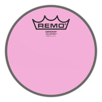 Remo Remo - BE-0306-CT-PK - **Special Order**, Batter, Emperor, Colortone, 6" Diameter, Pink