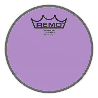 Remo Remo - BE-0306-CT-PU - **Special Order**, Batter, Emperor, Colortone, 6" Diameter, Purple