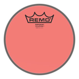 Remo Remo - BE-0306-CT-RD - **Special Order**, Batter, Emperor, Colortone, 6" Diameter, Red