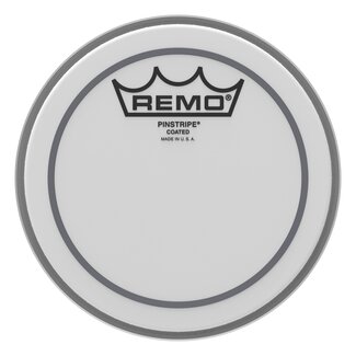 Remo Remo - PS-0106-00- - **Special Order**, Batter, Pinstripe, Coated, 6" Diameter