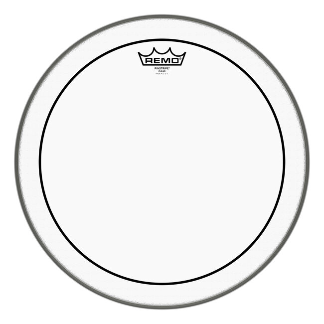 Remo - PS-0315-00- - Batter, Pinstripe, Clear, 15" Diameter