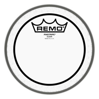 Remo Remo - PS-0306-00- - Batter, Pinstripe, Clear, 6" Diameter