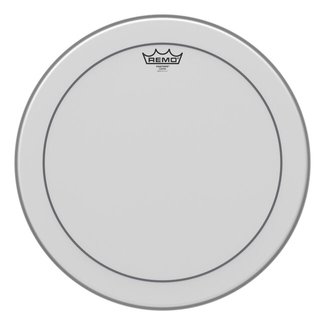 Remo - PS-0118-00- - Batter, Pinstripe, Coated, 18" Diameter