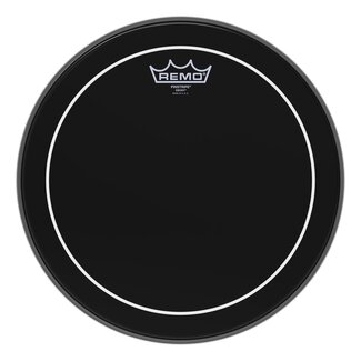 Remo Remo - ES-0613-PS- - Batter, Pinstripe, Ebony, 13" Diameter