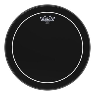 Remo Remo - ES-0614-PS- - Batter, Pinstripe, Ebony, 14" Diameter