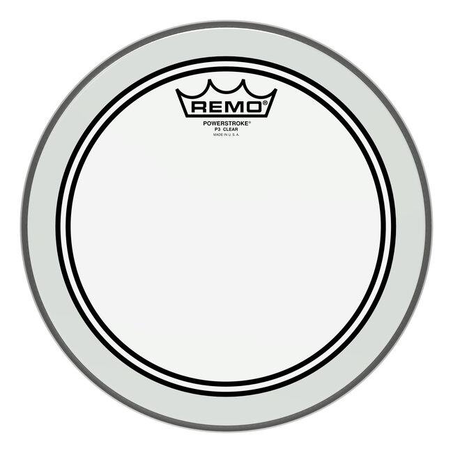 Remo - P3-0310-BP- - Batter, Powerstroke 3, Clear, 10" Diameter