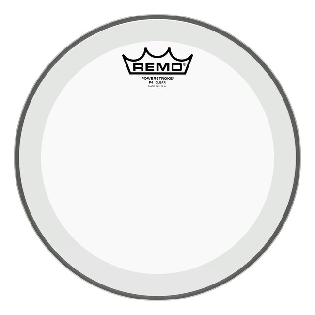 Remo - P4-0310-BP- - Batter, Powerstroke 4, Clear, 10" Diameter