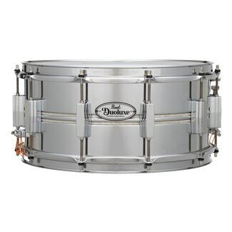 Pearl Pearl - DUX1465BR405 - Duoluxe Inlaid Chrome/Brass 14"x6.5" Snare
