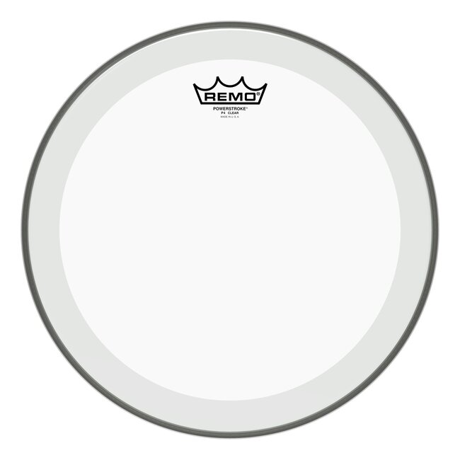 Remo - P4-0314-BP- - Batter, Powerstroke 4, Clear, 14" Diameter