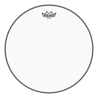 Remo Remo - SA-0315-TD- - **Special Order**, Snare Side, Ambassador, Clear, 15" Diameter, Low Collar