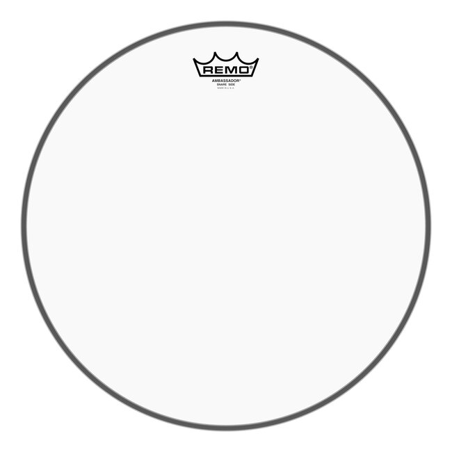 Remo - SA-0315-TD- - **Special Order**, Snare Side, Ambassador, Clear, 15" Diameter, Low Collar