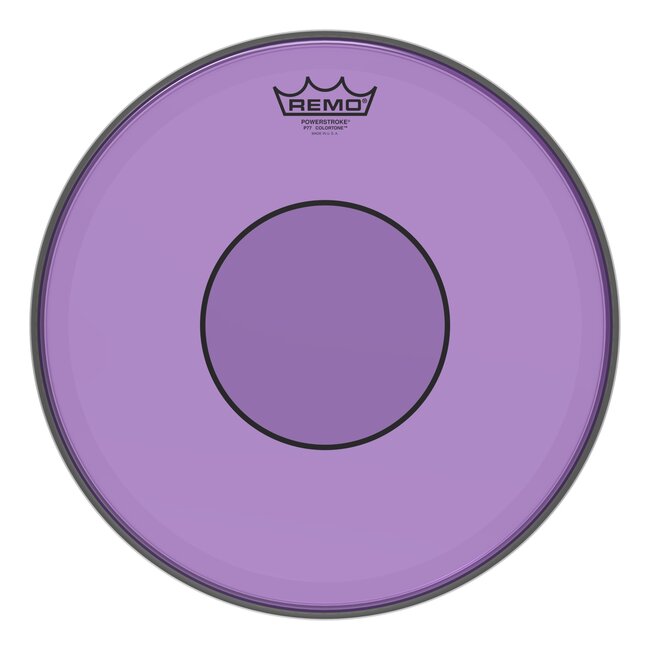 Remo - P7-0314-CT-PU - Batter, Powerstroke 77, Colortone, 14" Diameter, Purple