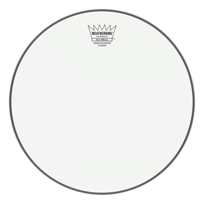 Remo - CL-0312-BA- - Batter, Ambassador, Classic, Clear, 12" Diameter