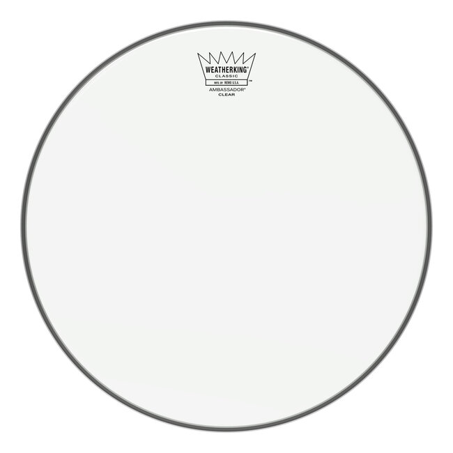 Remo - CL-0313-BA- - Batter, Ambassador, Classic, Clear, 13" Diameter
