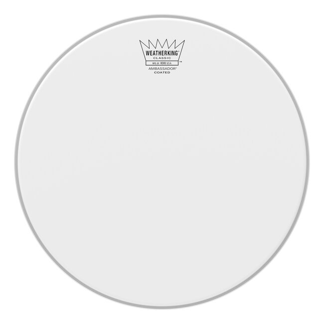 Remo - CL-0112-BA- - Batter, Ambassador, Classic, Coated, 12" Diameter