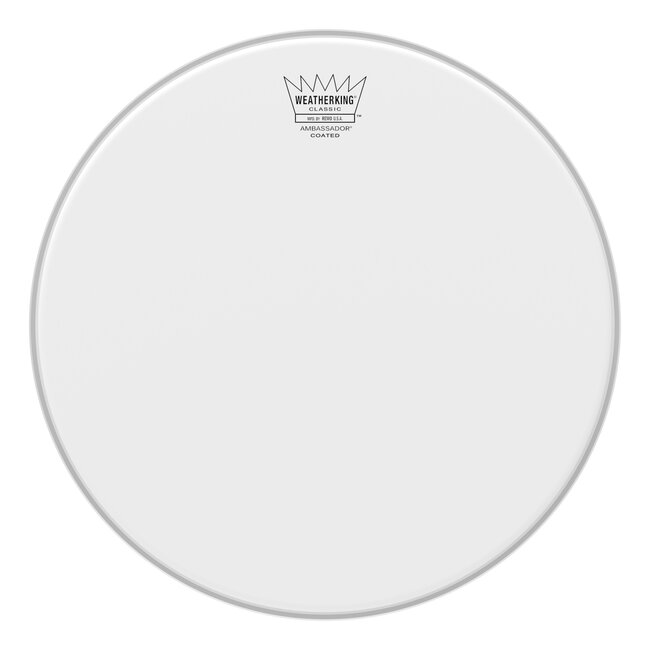 Remo - CL-0113-BA- - Batter, Ambassador, Classic, Coated, 13" Diameter
