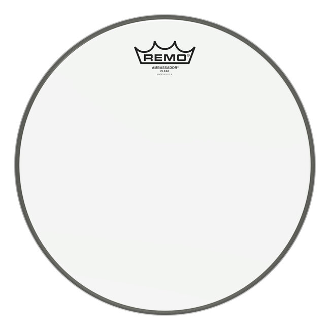 Remo - BA-0312-00- - Batter, Ambassador, Clear, 12" Diameter