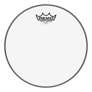 Remo Remo - VE-0310-00- - Batter, Vintage Emperor, Clear, 10'' Diameter