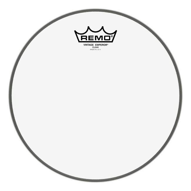 Remo - VE-0310-00- - Batter, Vintage Emperor, Clear, 10'' Diameter