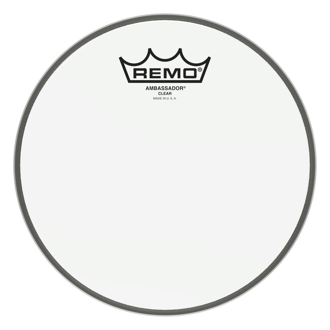 Remo - BA-0308-00- - Batter, Ambassador, Clear, 8" Diameter