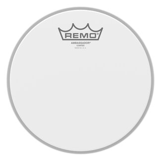 Remo Remo - BA-0108-00- - Batter, Ambassador, Coated, 8" Diameter