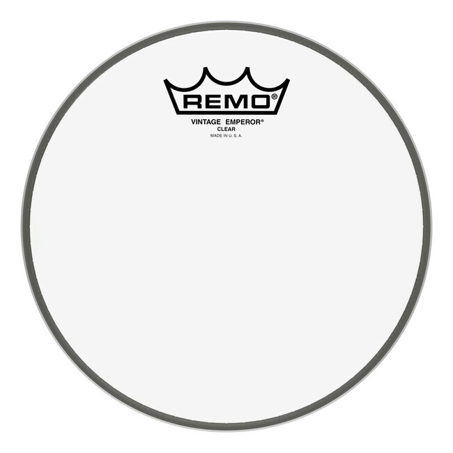 Remo - VE-0308-00- - Batter, Vintage Emperor, Clear, 8'' Diameter