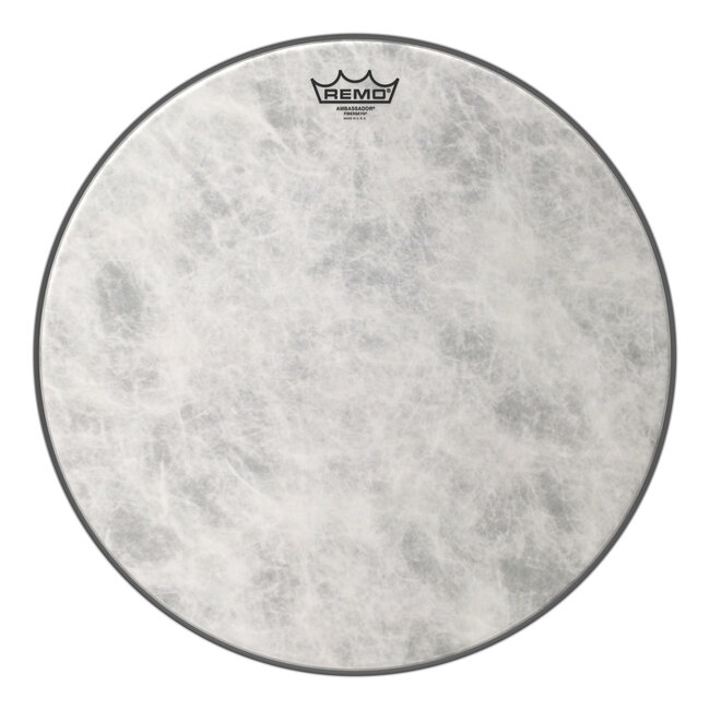 Remo - FA-0518-00- - Batter, Ambassador, Fiberskyn, 18" Diameter