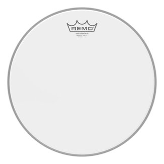Remo Remo - BA-0212-00- - Batter, Ambassador, Smooth White, 12" Diameter