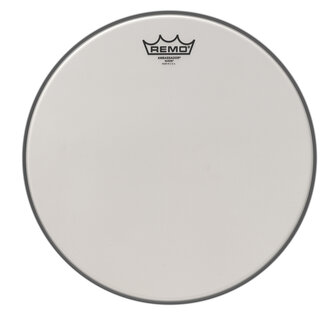 Remo Remo - BA-0814-00- - Batter, Ambassador, Suede, 14" Diameter