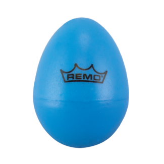 Remo Remo - LK-2425-08- - Kids Make Music Instrument, Egg Shaker, 2" X 1.5", Blue