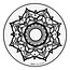 Remo - PE-0012-AB-004 - Batter, Artbeat Artist Collection, 12'' Diameter, Skyndeep, Emperor Clear, 'Sleep Lotus', Artwork By Aric Improta