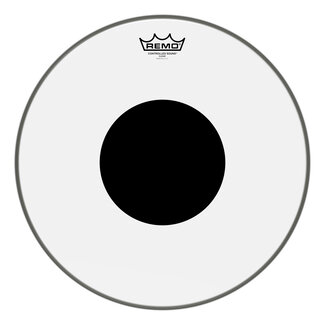 Remo Remo - CS-0316-10- - Batter, Controlled Sound, Clear, 16" Diameter, Black Dot On Top