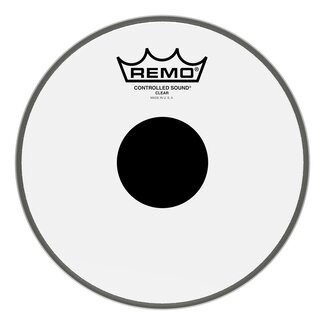 Remo Remo - CS-0308-10- - Batter, Controlled Sound, Clear, 8" Diameter, Black Dot On Top
