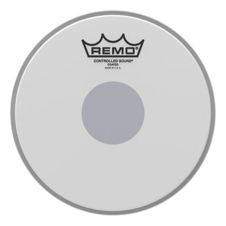 Remo Remo - CS-0108-10- - Batter, Controlled Sound, Coated, 8" Diameter, Black Dot On Bottom