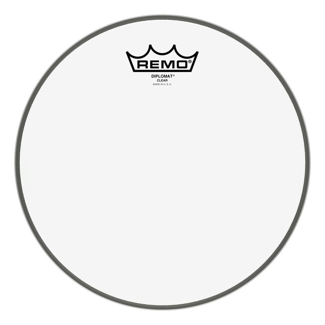 Remo - BD-0310-00- - Batter, Diplomat, Clear, 10" Diameter