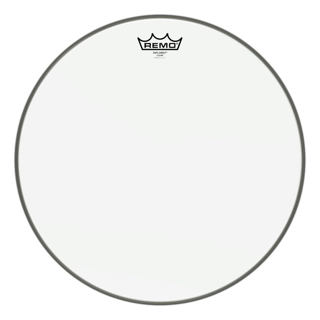 Remo - BD-0316-00- - Batter, Diplomat, Clear, 16" Diameter