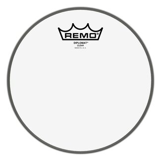 Remo Remo - BD-0308-00- - Batter, Diplomat, Clear, 8" Diameter
