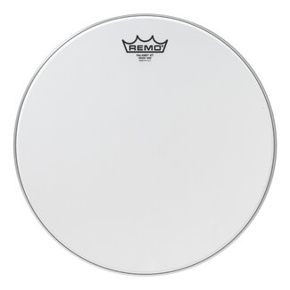 Remo Remo - KL-1213-SA- - Snare Side, Crimped, Falams Xt, Smooth White, Underlay Ring, 13" Diameter