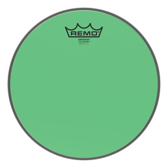 Remo - BE-0310-CT-GN - Batter, Emperor, Colortone, 10" Diameter, Green